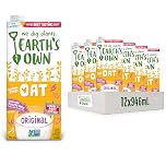 Earth's Own - Oat Milk Original | 12 Pack - 946ml | Plant Based Beverage | Non GMO | Dairy Free | Vegan Friendly | Made in Canada | Nut Free | Shelf Stable