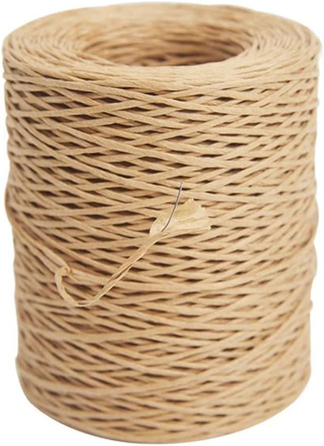 656 Feet Floral Wire,2mm Floral Bind Wire Wrap Twine,Paper Covered Wire Rustic Vine Wire for Floral Arrangements, Flower Crowns, Grapevine Wreath Making, Wedding Decorating, DIY Projects(Brown)