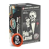 Bones Coffee Company Flavored Coffee Bones Cups Holy Cannoli Flavored Pods | 12ct Single-Serve Coffee Pods Compatible with Keurig 1.0 & 2.0 Keurig Coffee Maker