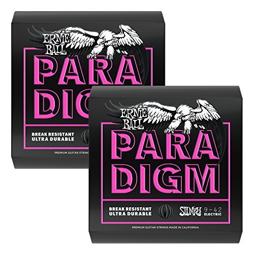 Ernie Ball 2023 Super Slinky Paradigm Electric Guitar String 9-42 2 Pack