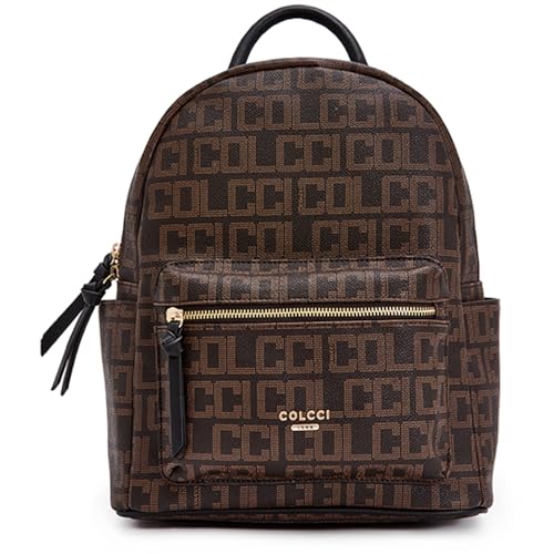 Mochila Colcci Logomania 15 Litros P24 Marrom Feminino