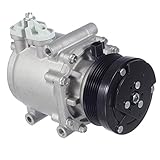 AUTEX AC Compressor & A/C Clutch CO 2486AC 77540 2C2Z19V703BC 3L2Z19V703AC Replacement for Ford E-150 E-250 2003/Ford E-150 Club Wagon 2003 2004 2005/Ford Explorer 2002 2003 2004 2005