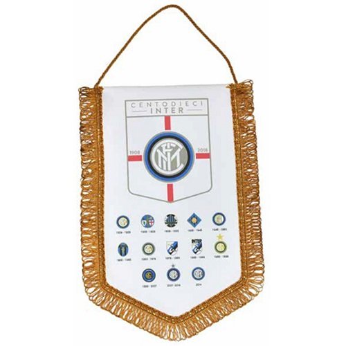 Diva GAGLIARDETTO PENTAGONALE F.C. INTER - PRODOTTO UFFICIALE Dimensioni: 28 x 20 cm CENTODIECI