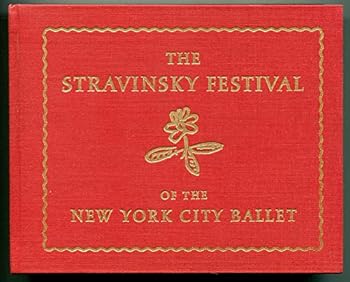Hardcover Stravinsky Festival of the New York City Ballet Book