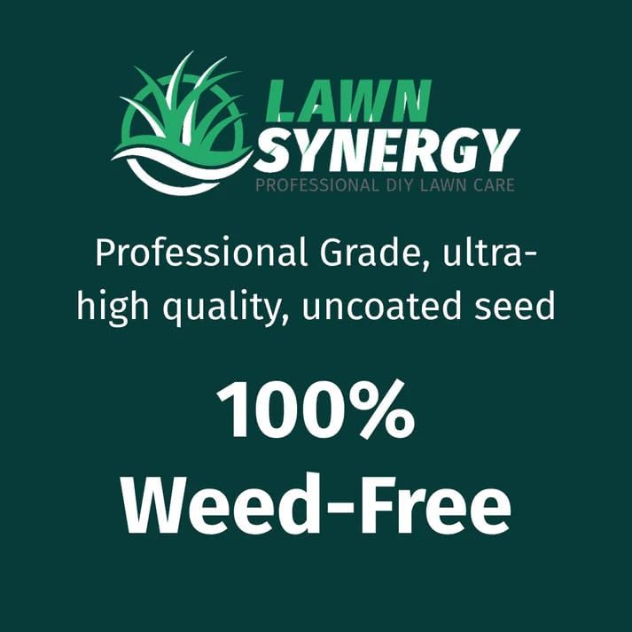 Envy Turf Type Tall Fescue Grass Seed (10 lbs) - 100% Weed Free - Drought Tolerant - Disease Resistant