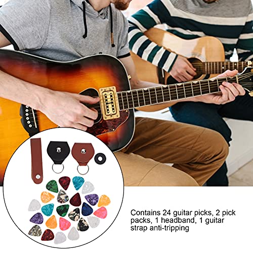 médiators de guitare 28 pièces ensemble de médiators en cuir PU celluloïd 3 types d’épaisseur accessoires d’instruments… - Les Beatles, Paul McCartney, John Lennon, RIngo Starr, George Harrison médiators de guitare 28 pièces ensemble de médiators en cuir PU celluloïd 3 types d'épaisseur accessoires d'instruments… – Image 5