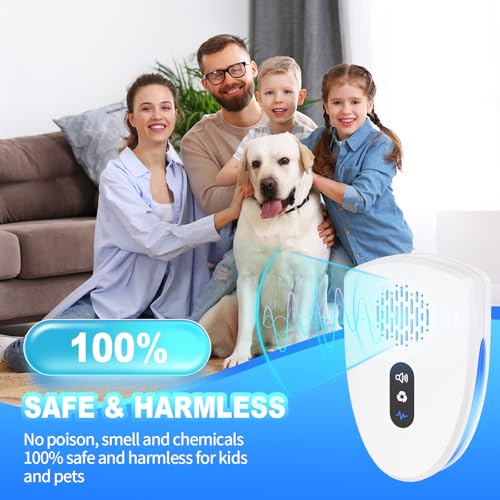 image for CKCOEO 2025 Upgraded Ultrasonic Pest Control, Mouse Repellent Indoor f