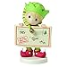 Precious Moments, Christmas Gifts, "Joy, Peace And Christmas Cheer In Here", 1st in Annual Elf Series, Bisque Porcelain Figurine, #161036