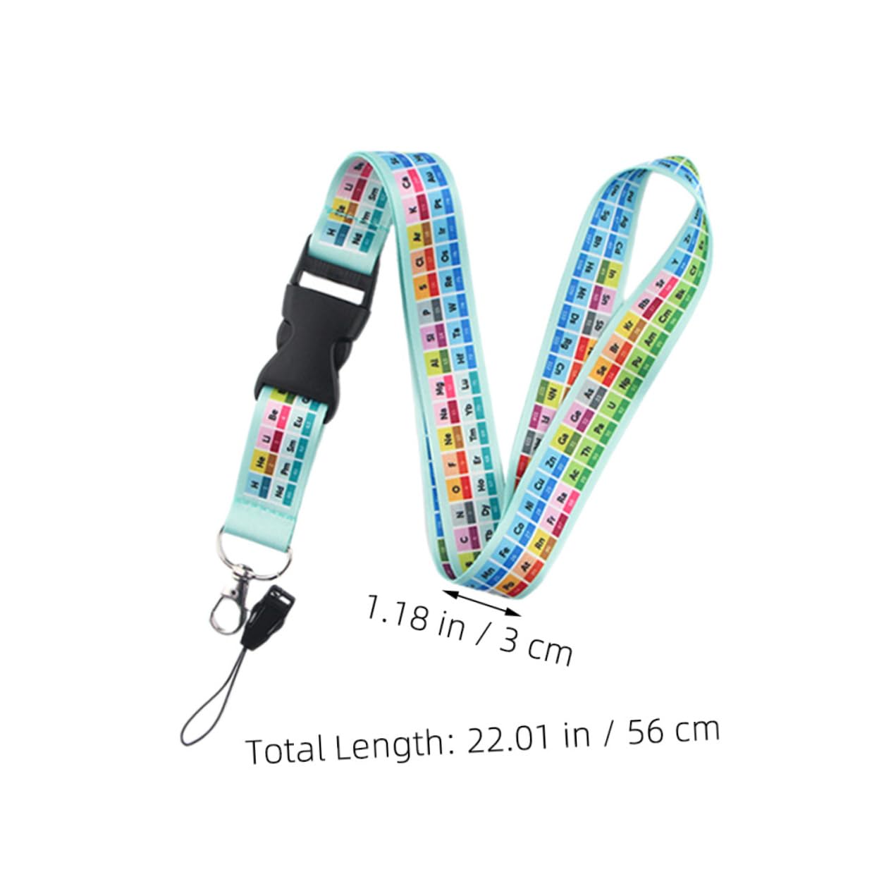 UKCOCO Cuerda Decorativa Para Teléfono Lanyard Multifuncional Antipérdida Compatible Con Cámaras Y Móviles Brillantes Y Cómodos Para 2 Piezas X 5