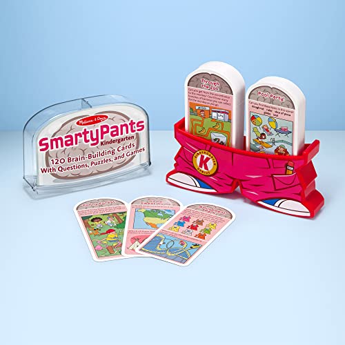 Melissa & Doug Smarty Pants Kindergarten Card Set 120 Educational, BrainBuilding Questions