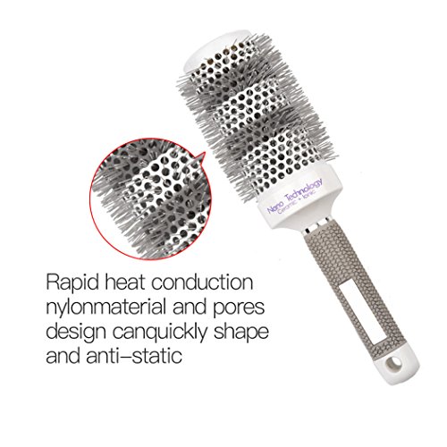 Inkint Salon - Spazzole tonde con 4 misure, in