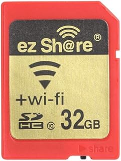 yeacher EZ share WiFi Share Memory SD Card Wireless Camera Share Card SDHC Flash Card Classe 10 32GB Substituição para Canon/Nikon/Sony