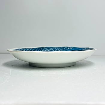 Amazon.co.jp: 有田焼 康峰窯 染付 捻り祥瑞 銘々皿揃 5客 美