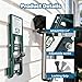 Siding Installation Tools for 5/16-Inch, 3/8-Inch, 7/16-Inch Cement Siding Lap Tools Gauge with Adjustable Reveal Polycarbonate Body 2 Packs, Green