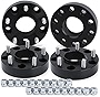 5x5.5 Hubcentric Wheel Spacers for Dodge Ram 1500 2002-2010, Durango 2004-2009, Dakota 2005-2011, Dynofit 1.5 Inch 4Pcs 5x139.7 Solid Forged Wheels Spacer 9/16 Stud 77.8mm Hub for 5 Lug Wheels
