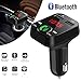 Produktbild Bovake FM-Transmitter Auto Radio Adapter, Auto Kit Bluetooth Auto Transmitter Freisprechanlage Wireless Bluetooth FM Transmitter LCD MP3 Player USB Ladegerät