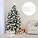 Cabilock - Valla de madera para jardín, valla decorativa para Navidad, árbol...