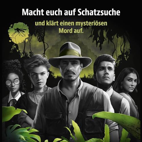 Stadtkrimis Exit Escape Stadtführung KOSMOS 684433 Masters of Crime - Mosquito, Immersives Thriller-Erlebnis, Krimi Spiel für 1-6 Spielerinnen und Spieler ab 14 Jahren, Escape Game für Erwachsene, Rätselspiel Detektiv
