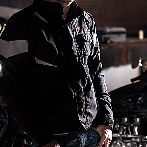 Gerbing EX Pro Unisex 12V Heated Motorcycle Jacket - Waterproof Breathable, Removable Insulated Liner, Bluetooth App Control - Thumbnail 6