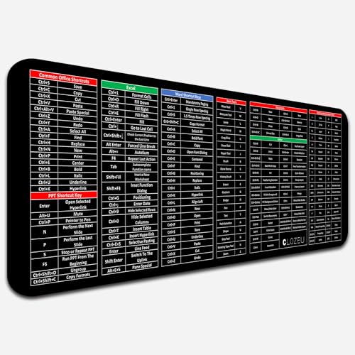 Image of Mouse Pad, Large Extended Desk Mouse Pad, Non-Slip Spill-Resistant Mousepad with Special-Textured Surface,Gamer /Office /Home 585mm x 280mm (Short Cut Mouse pad)