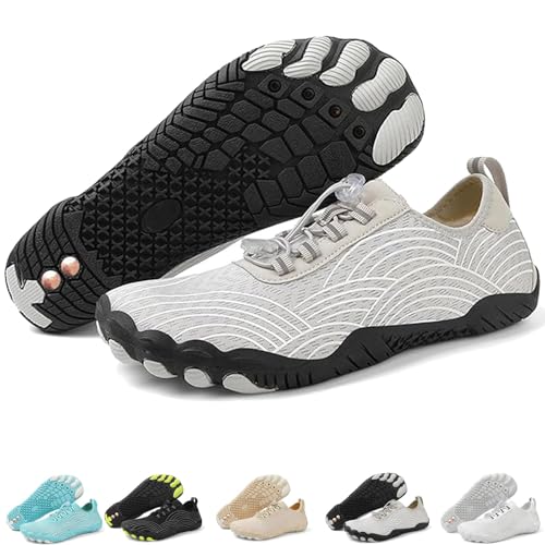 Grounding Shoes with Copper for Men Women, Waterproof Non-Slip Barefoot Hiking & Outdoor Shoes, Quick-Dry, Wide Toe, Orthopedic Comfort for Travel, Beach, & Trail Running