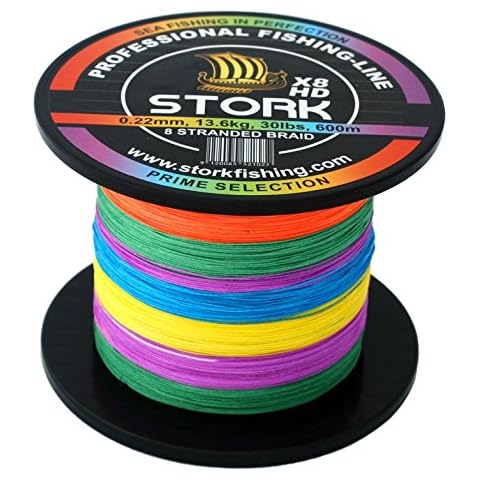 Stork HDx8, 8-hilo trenzado pesca premium Cover