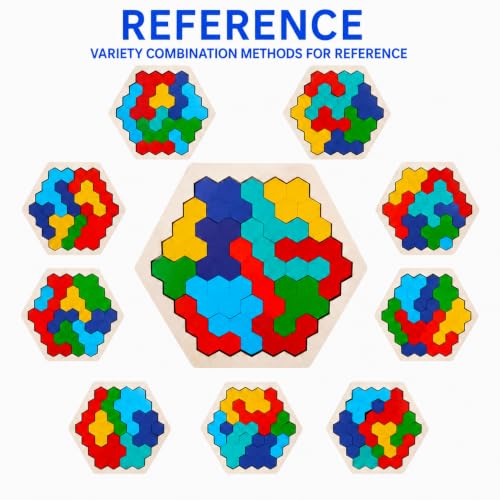 Image of GRAPHENE Wooden Block Puzzle Board Game for Kids Adults 3-10 Years Intelligence Brain Teaser Jigsaw Puzzle Educational Learning Toy Travel Memory Stress Relief Game Gift for Boys & Girls Age