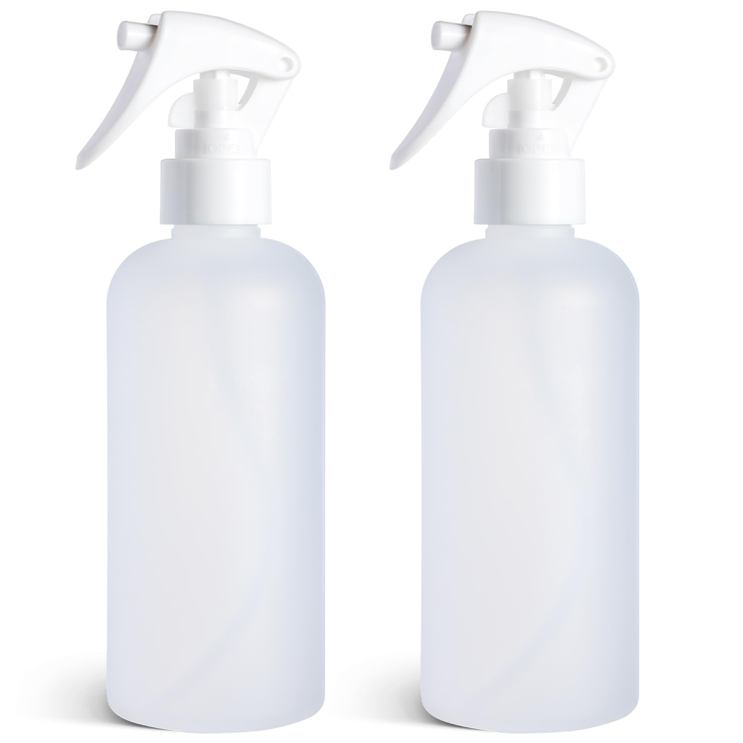 VEXPLO Spray Bottles Plastic Water Spray Bottle for Hair, Ultra Fine Mist Empty Mister Spray Bottles for Hair, Cleaning, Plants, Pets, Barbers, Salons