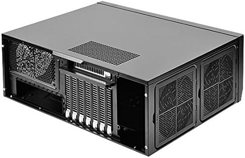 Stone SilverStone 【Grandiaシリーズ】ATXマザー/電源を搭載可能な省スペースHTPCケース  【アルミニウムオープンフレームコンピューターケースラックブラケット】