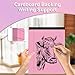3 Pcs Legal Pads 8.5 x 11 Pink Note Pads 8.5 x 11 Notepad Total 75 Sheets, Micro Perforated Writing Pads Color Lined Paper College Ruled Pad of Paper Notebook To-Do List for School & Office Supplies