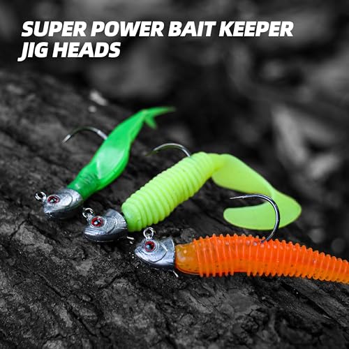 PROBITE Swimbait Jig Heads, 20PCS/Box, 4 Size Options, Strong Hook & Anti-Loose Design, Ideal for Freshwater & Saltwater Fishing（1/2oz by PROBITE - Image 4