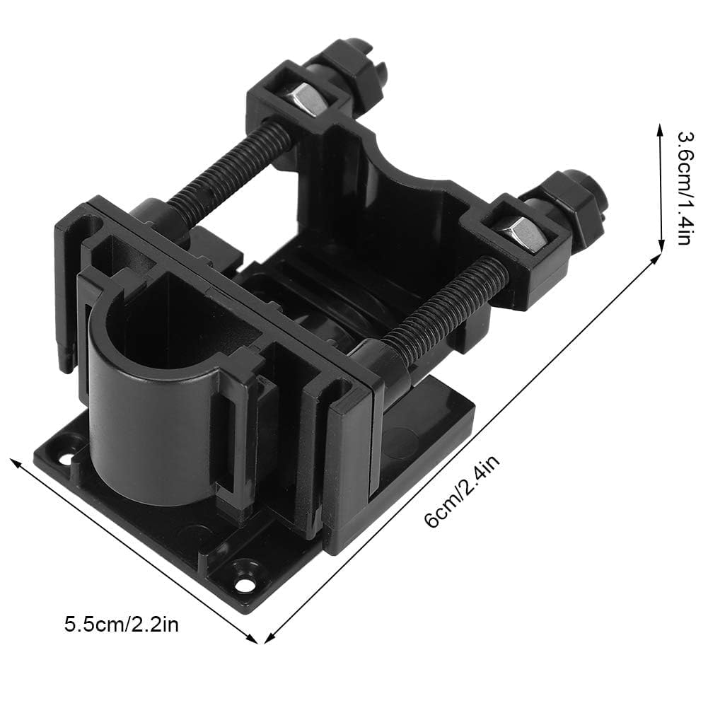 Clips de Fixation pour Tuyau d'Aquarium, 2 Pièces, Support Multifonctionnel pour Changement d'Eau, Noir