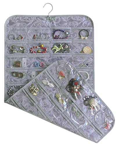 BB Brotrade Hanging Jewelry Organizer,Accessories Organizer,80 Pocket Organizer for Holding Jewelries