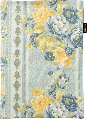 Emoor 100% Cotton Futon Mattress Cover Botan, Blue, Full Size, Made In Japan #TOP20