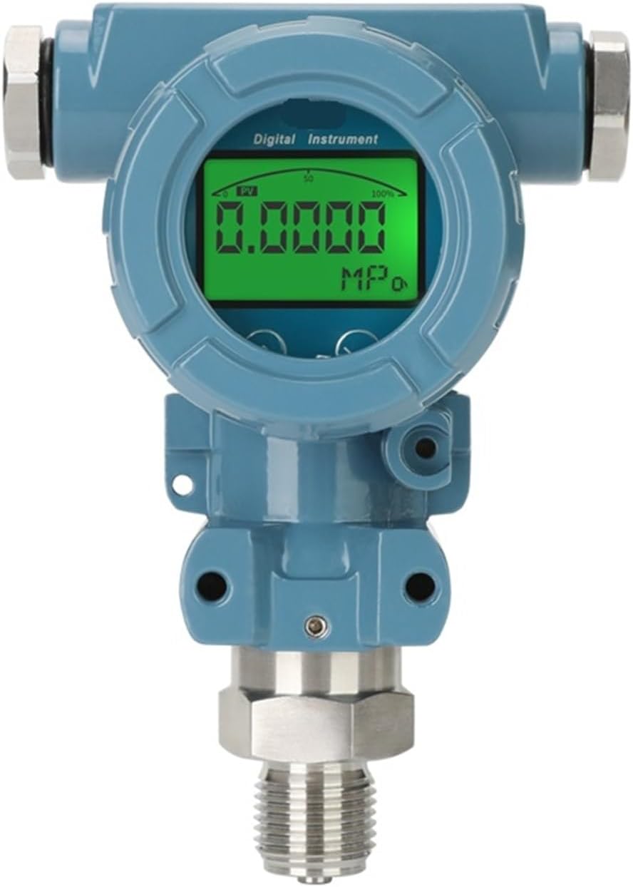 Explosion-proof pressure transmitter intelligent digital display 4-20ma output hammer type water, gas and oil pressure sensor(60MPa)