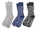 Puentes Denver Colorful Mens Dress Socks - 3 Pack Set - Fun Patterns Polka Dot Gift Boxed - Size 7-12