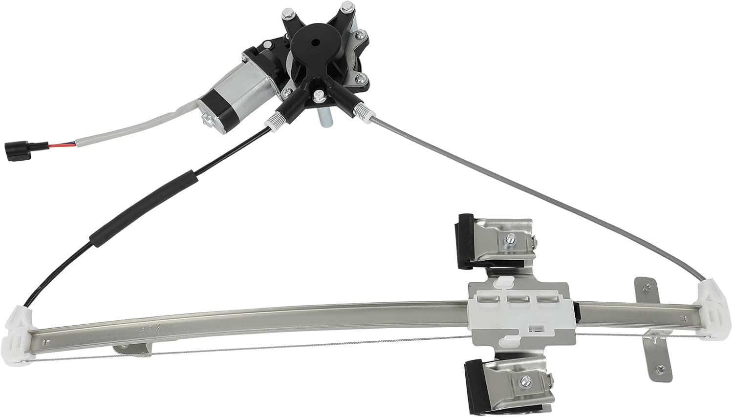 FINDAUTO Power Window Regulator Rear Right Passenger Side fit for 2005-2010 for Dodge Dakota,2006-2009 for Mitsubishi Raider,2011 for Ram Dakota 741-074 Window Regulator and Motor Assembly with Motor