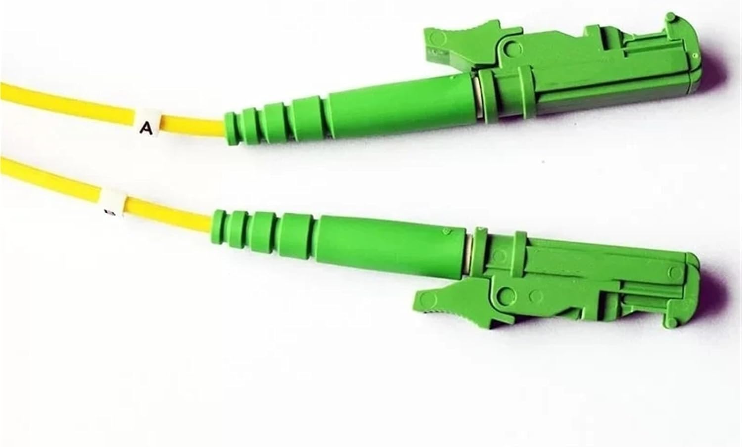 E2000/A to LC/UPC Duplex Single Mode Fiber Optic Patch Cords are Available in 1, 3, 5, 7, 10, 50 Meters Lengths(E2000a-LCUPC 10m 5pc)