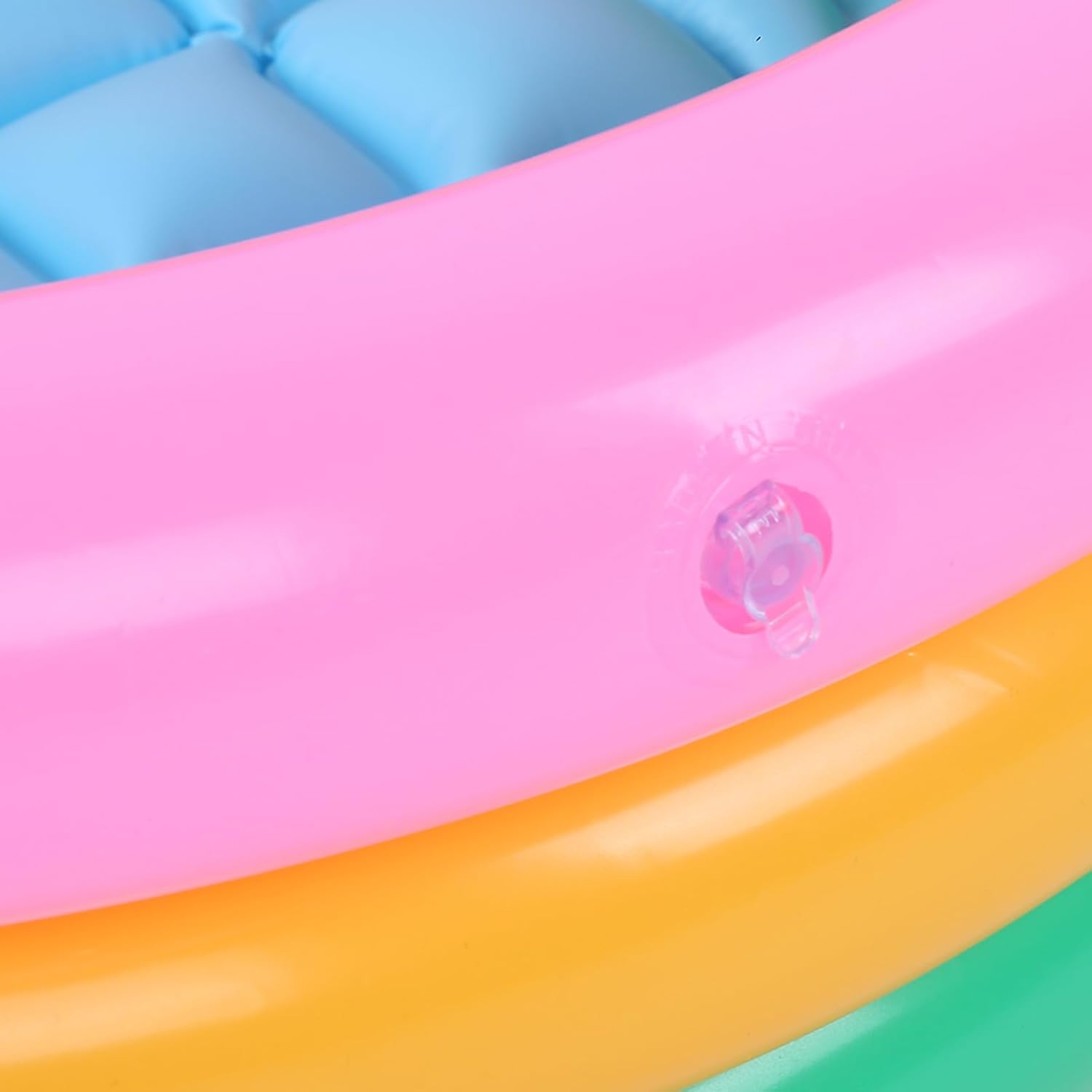 Vbest Life Kiddie Pool, Baby Water Pool in Children Soft Inflatable Swimming Pool Bright Color Baby Basin