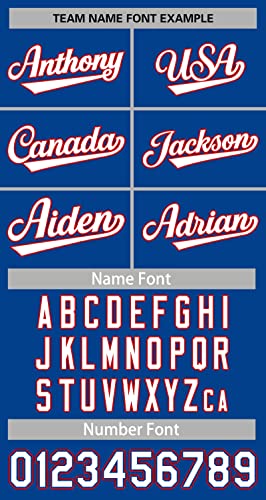 KXK Custom Baseball Jerseys for Men Women Youth, Blank Button Down Shirt Personalized Stitched Team Name Number miniatura 6