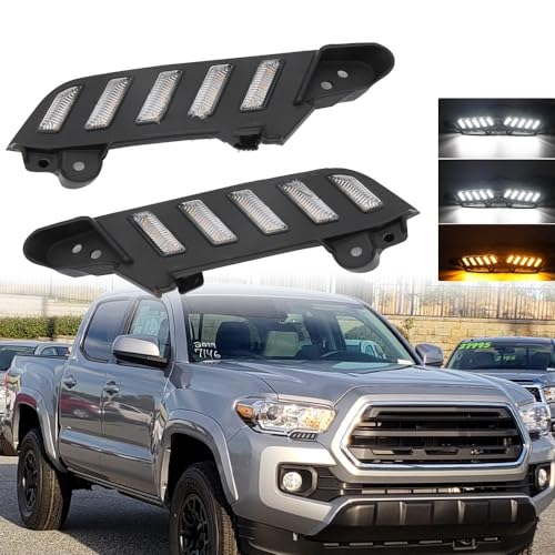 Luces DRL Toyota Tacoma 2016-2022 con intermitentes LED de 12V 2