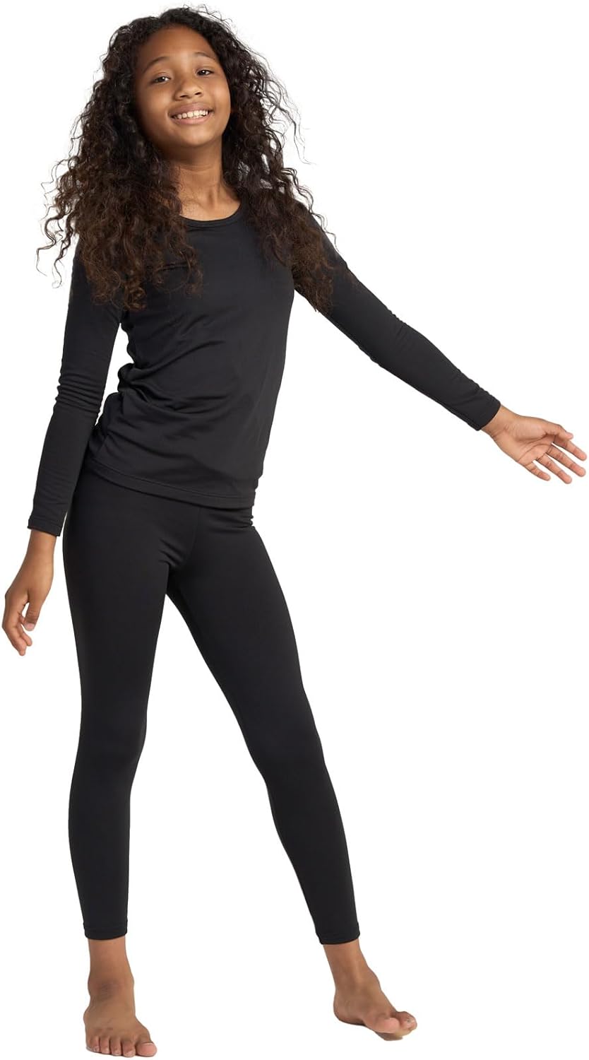 Leggings Thermiques Filles Legging Thermique D'hiver Intérieur En