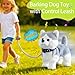 HCdoujoy Husky Walking Dog Barking Toy, Musical Singing Dancing Volume Control Interactive Puppy Walk Along with Leash, Wagging Tail Shaking Head, Robot Plush Stuffed Animal Puppy for Kid
