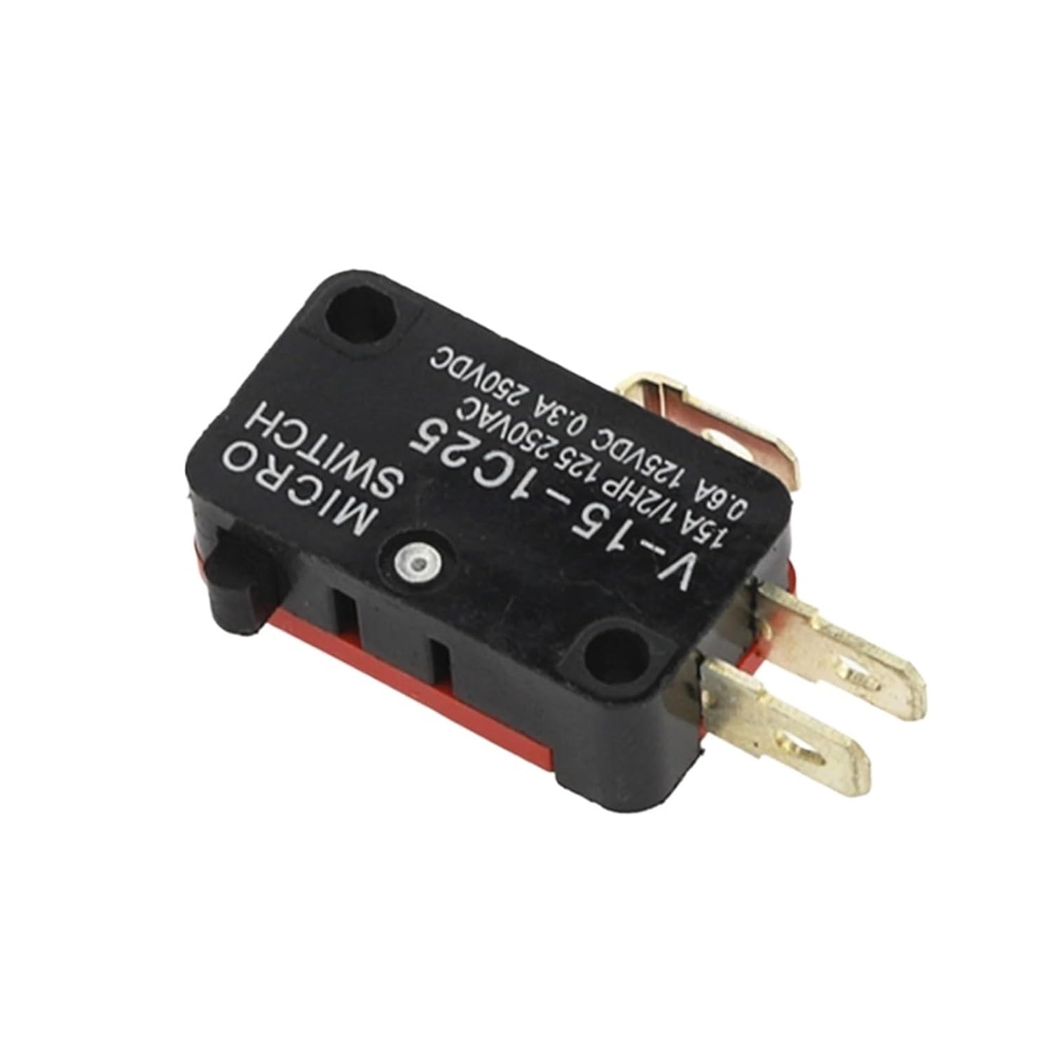 1Pcs Safety Automation Micro Limit Switch V-15-1C25 Roller Lever Snap Action 250V 16A 1NO 1NC(10Pcs)