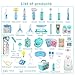 MCFANCE Toy Doctor Kits 48Pcs Pretend Play Doctor Kit Toys Stethoscope Medical Kit Imagination Play for Kids 3 Years