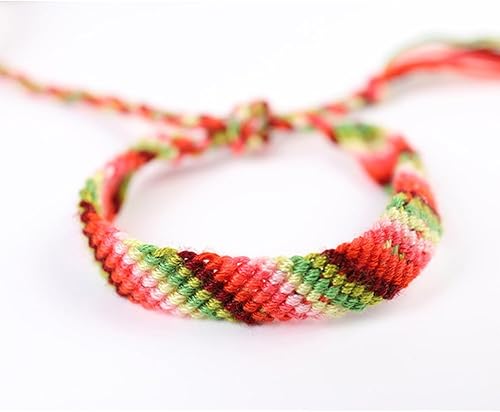 Miniatura 3 de Hilo de bordado de algodón degradado Color hecho a mano punto de cruz línea bordado DIY bordado pulseras hilo artesanal