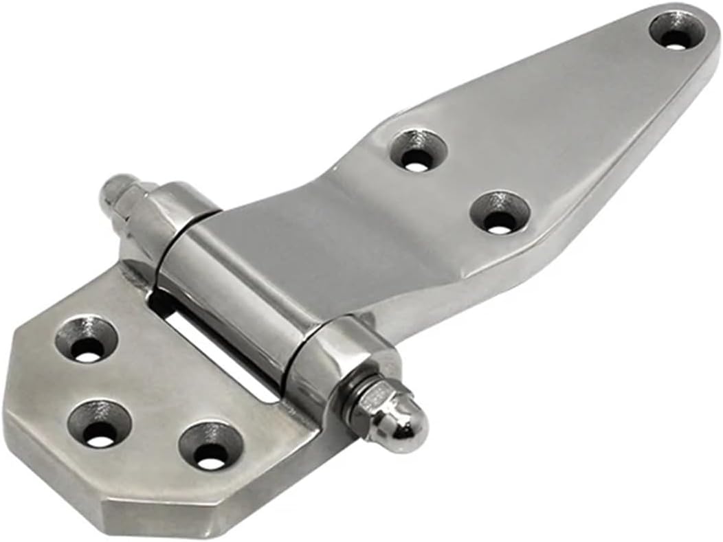 304 Stainless Steel Industrial Mechanical Equipment Cabinet Door Load-Bearing Diamond Hinge Carriage Large Hinge 1Pcs
