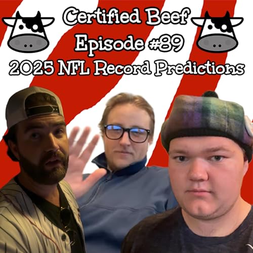 Episode #89 - 2025 NFL Record Predictions Podcast Por arte de portada