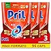 Pril Excellence 4in1 Caps, Detersivo Lavastoviglie in Caps a dissoluzione rapida, formato da 32x3 (96 capsule)