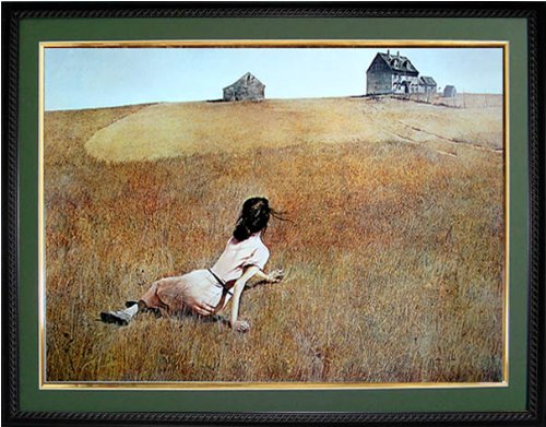 Amazon.co.jp: Christina 's World Art by Andrew Wyeth Girl on Field